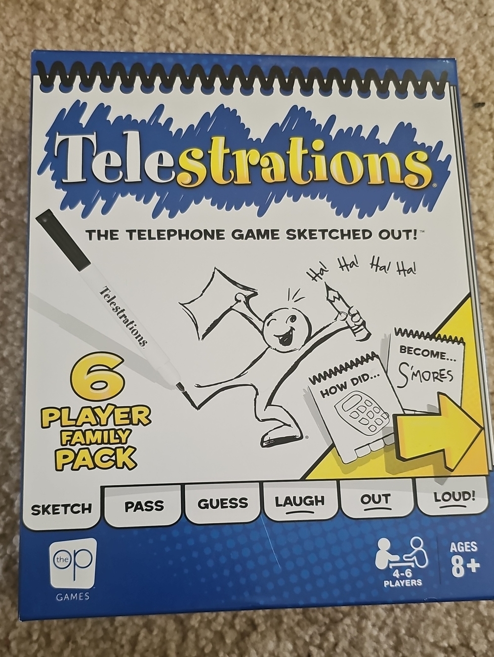 Telestrations 6 Player Game
